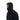 RosCo Gridlock™ waffle knit hunting base layer hoodie in black.