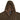 RosCo Gridlock™ waffle knit hunting base layer hoodie in brown.