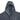 RosCo Gridlock™ waffle knit hunting base layer hoodie in grey.