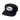 Slash Patch Waxed Meshback Black - transparent background
