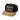 Label Icon Waxed Meshback Black-Tan