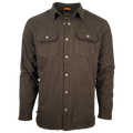 Waffle Lined Flannel - Oak
