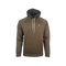 Performance Hoodie Small Logo Brown - resized