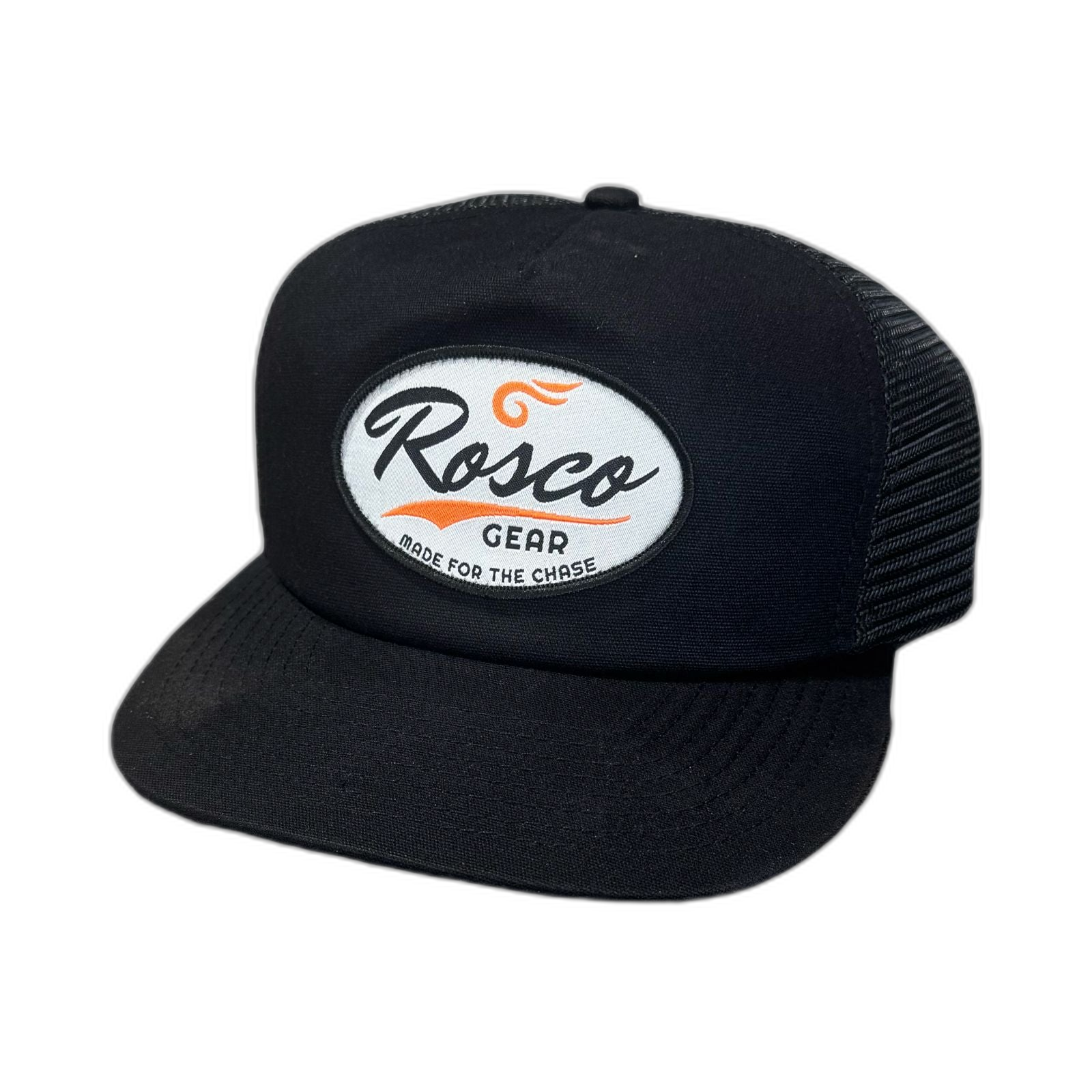 Slash Patch Waxed Meshback Black – RosCo Outdoors